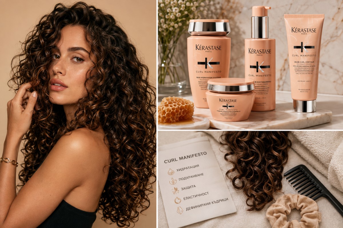 Kérastase Curl Manifesto – пълна грижа за къдрава коса