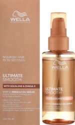 Wella Ultimate Smooth Miracle Oil Serum Изглаждащ серум-олио 100ML.