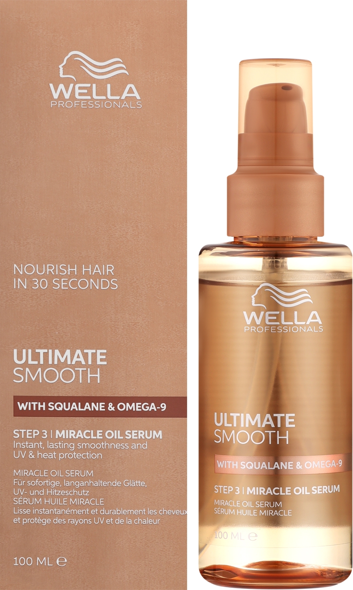 p5zswdub7wwi Wella Ultimate Smooth Miracle Oil Serum Изглаждащ серум-олио 100ML.