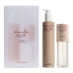 SET VANILA ROSE PERFUME MIST 100 ML & BODY SILK SHIMMER EFFECT 175 ML  Комплект Парфюмен спрей за тяло и коса 100 мл. и Хидратиращо мляко за тяло с аромат и блестящи частици 175 мл.