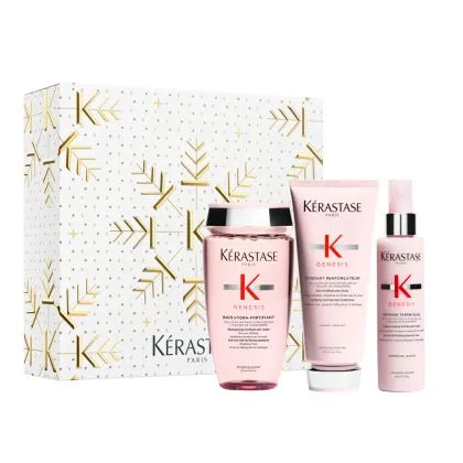 Лимитиран подаръчен комплект за кристален блясък и гладка коса Kérastase Gloss Absolu Holiday Set